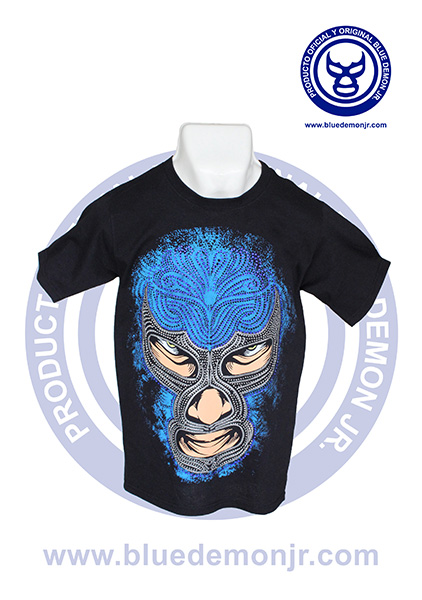 Playera pedrería Antifaz