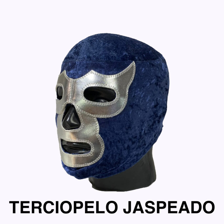 Máscara Terciopelo Jaspeado con Agujeta